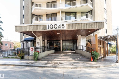 #508 10045 117 St Nw, Edmonton, AB - Outdoor With Balcony With Exterior