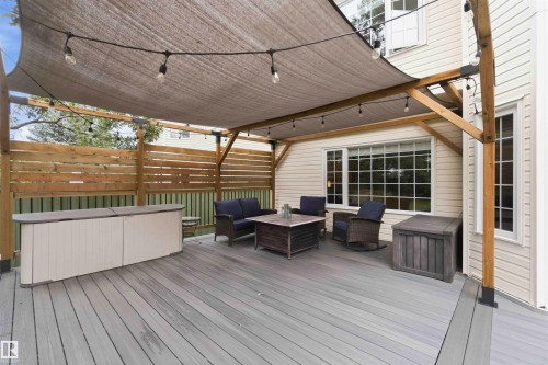 1080 Wedgewood Boulevard Nw, Edmonton, AB - Outdoor With Deck Patio Veranda With Exterior
