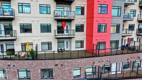 #323 5151 Windermere Bv Sw, Edmonton, AB - Outdoor With Balcony With Facade