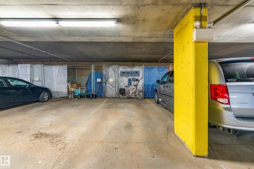 #206 7839 96 St Nw, Edmonton, AB - Indoor Photo Showing Garage