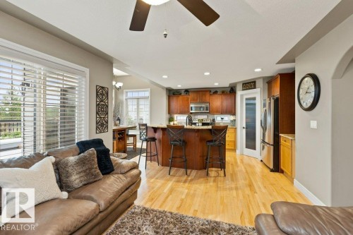 15 Napoleon Crescent, St. Albert, AB - Indoor Photo Showing Living Room