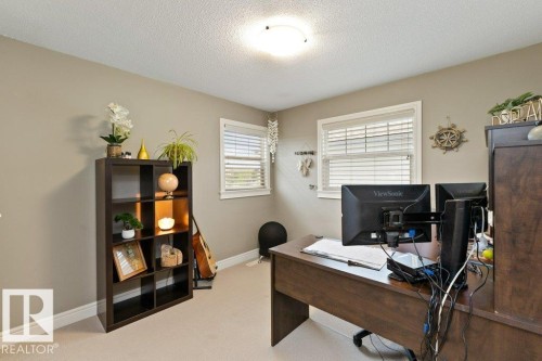 15 Napoleon Crescent, St. Albert, AB - Indoor Photo Showing Office