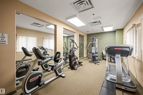 #904 10319 111 St Nw, Edmonton, AB - Indoor Photo Showing Gym Room