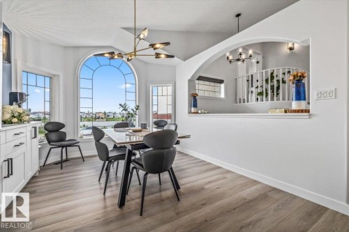 8731 160A Avenue Nw, Edmonton, AB - Indoor Photo Showing Dining Room