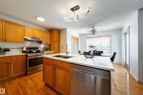 4811 152 Avenue Nw, Edmonton, AB - Indoor Photo Showing Kitchen With Double Sink