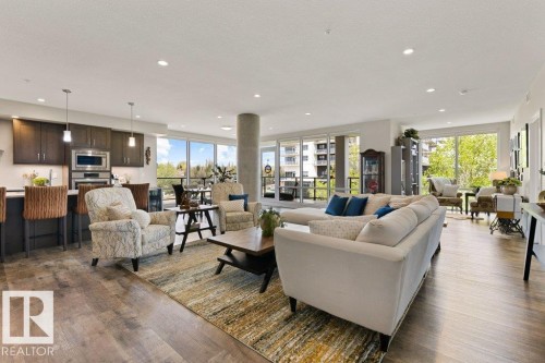 #741 200 Bellerose Dr, St. Albert, AB - Indoor Photo Showing Living Room