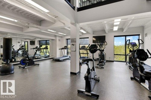 #741 200 Bellerose Dr, St. Albert, AB - Indoor Photo Showing Gym Room