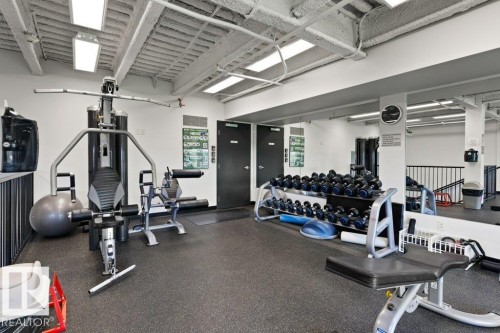 #741 200 Bellerose Dr, St. Albert, AB - Indoor Photo Showing Gym Room