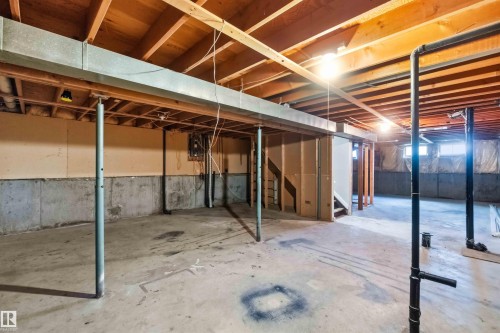 120 Birch Drive, Gibbons, AB - Indoor Photo Showing Basement