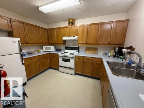 4717 25 Avenue Nw, Edmonton, AB - Indoor Photo Showing Kitchen With Double Sink