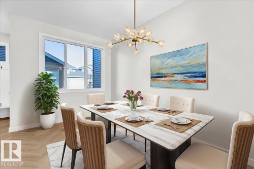 #71 16231 19 Av Sw, Edmonton, AB - Indoor Photo Showing Dining Room