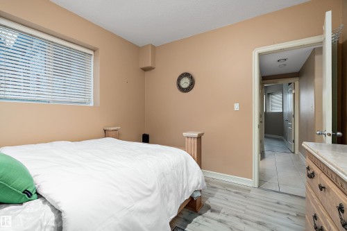 15816 64 Street Nw, Edmonton, AB - Indoor Photo Showing Bedroom