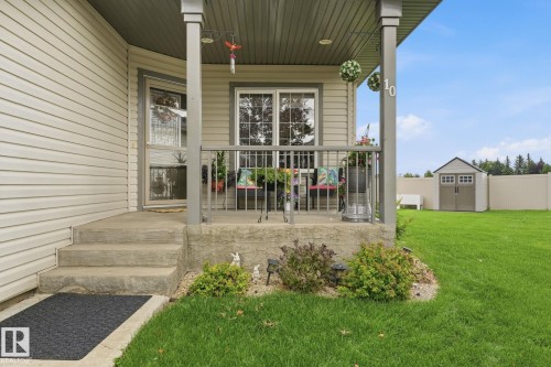 #10 340 Spruce Ridge Rd, Spruce Grove, AB - Outdoor With Deck Patio Veranda