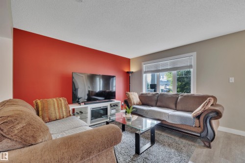 5703 66 Street, Beaumont, AB - Indoor Photo Showing Living Room