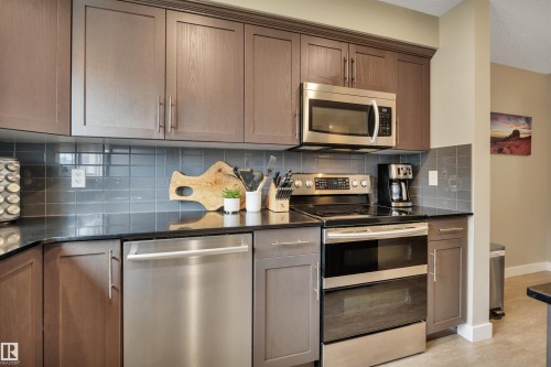 5703 66 Street, Beaumont, AB - Indoor Photo Showing Kitchen With Stainless Steel Kitchen