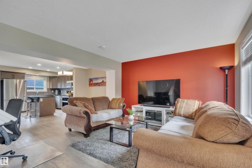 5703 66 Street, Beaumont, AB - Indoor Photo Showing Living Room