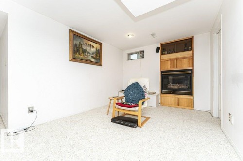 3303 42A Avenue Nw, Edmonton, AB - Indoor With Fireplace