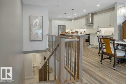 169 Stonehouse Way, Leduc, AB - Indoor Photo Showing Kitchen With Upgraded Kitchen