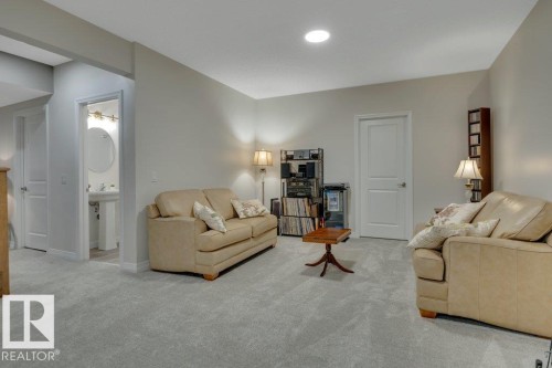 169 Stonehouse Way, Leduc, AB - Indoor Photo Showing Living Room