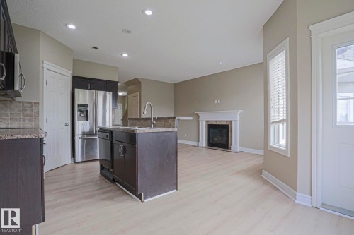 1456 33B Street Nw, Edmonton, AB - Indoor With Fireplace