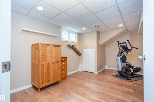 12022 43 Street Nw, Edmonton, AB - Indoor Photo Showing Gym Room
