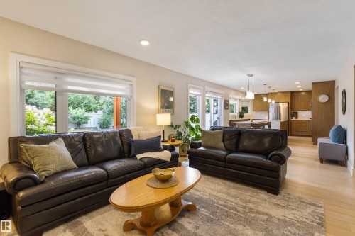 11 Arcand Drive, St. Albert, AB - Indoor Photo Showing Living Room