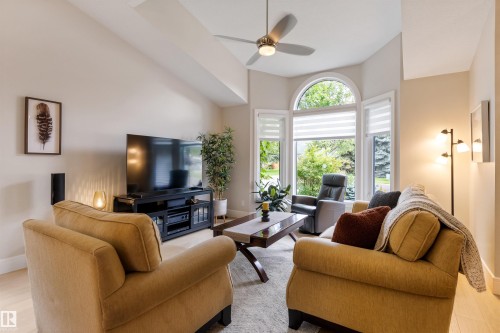 11 Arcand Drive, St. Albert, AB - Indoor Photo Showing Living Room