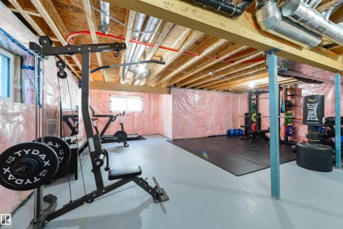 23 Kingsbury Circle, Spruce Grove, AB - Indoor Photo Showing Basement