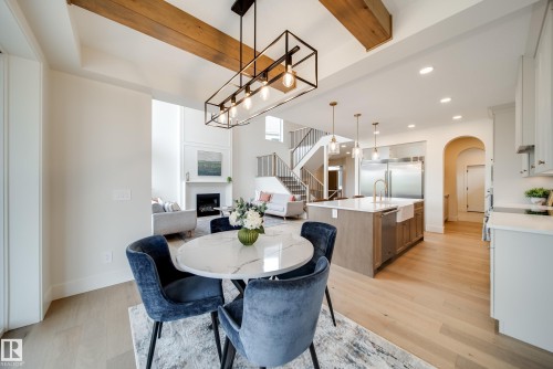 95 Jubilation Drive, St. Albert, AB - Indoor Photo Showing Dining Room