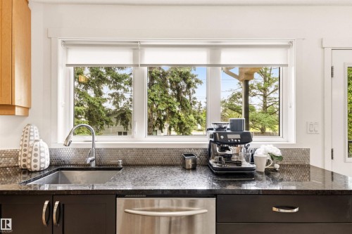 13868 110A Avenue Nw, Edmonton, AB - Indoor Photo Showing Kitchen With Upgraded Kitchen
