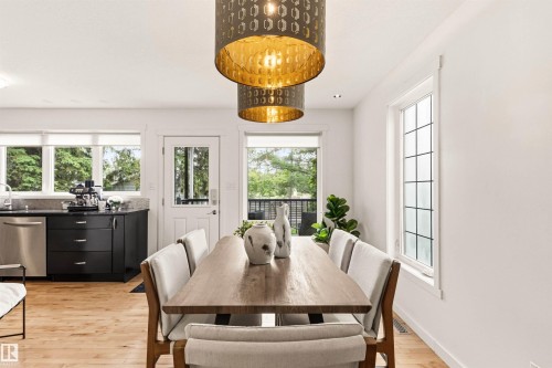 13868 110A Avenue Nw, Edmonton, AB - Indoor Photo Showing Dining Room