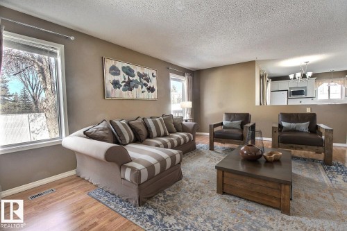 8146 27 Avenue Nw, Edmonton, AB - Indoor Photo Showing Living Room