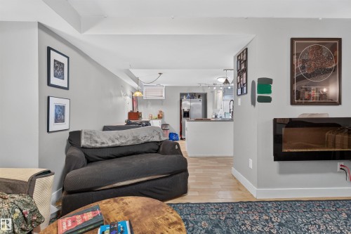 9328 175 Avenue Nw, Edmonton, AB - Indoor Photo Showing Living Room With Fireplace