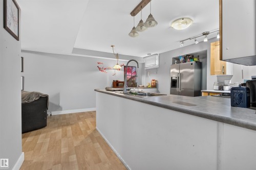 9328 175 Avenue Nw, Edmonton, AB - Indoor Photo Showing Kitchen With Double Sink