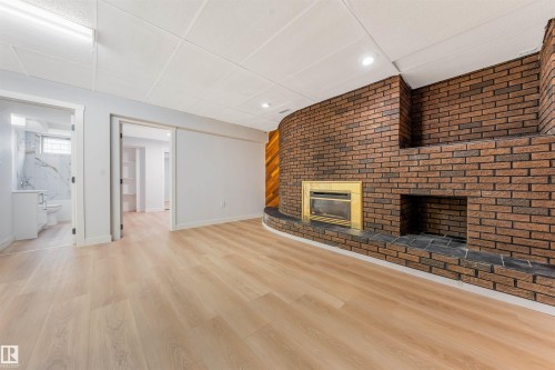 12023 137 Avenue Nw, Edmonton, AB - Indoor With Fireplace