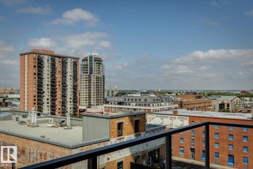 #808 10238 103 St Nw, Edmonton, AB - Outdoor With Balcony With View