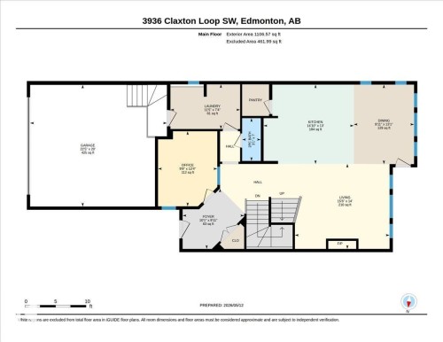 Floor plan - 3936 Claxton Loop Sw, Edmonton, AB - Other