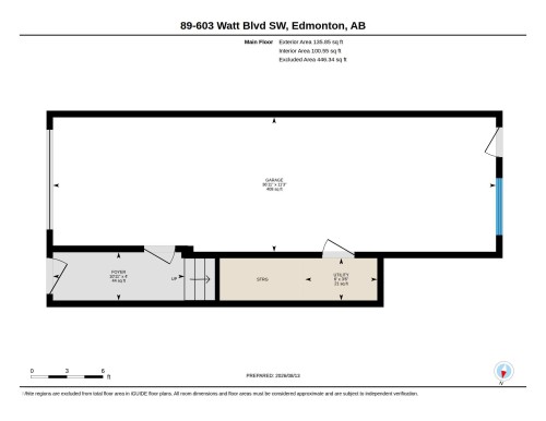 Floor plan - #89 603 Watt Bv Sw, Edmonton, AB - Other