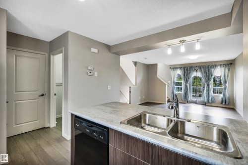 #33 1816 Rutherford Rd Sw, Edmonton, AB - Indoor Photo Showing Kitchen With Double Sink