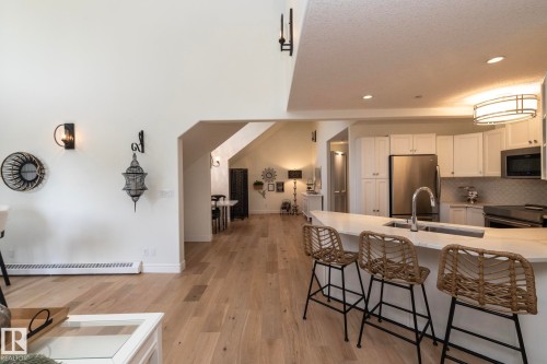 #304 14 Mission Av, St. Albert, AB - Indoor Photo Showing Kitchen With Double Sink