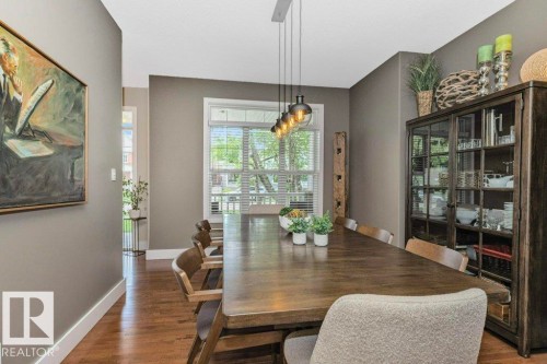 11009 131 Street Nw, Edmonton, AB - Indoor Photo Showing Dining Room