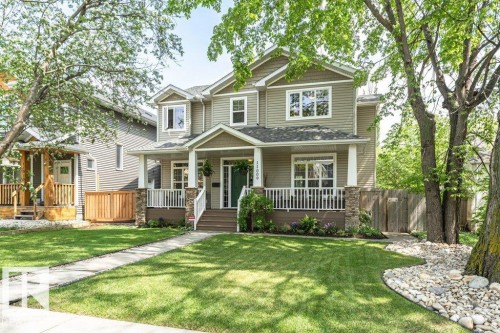 11009 131 Street Nw, Edmonton, AB - Outdoor With Deck Patio Veranda With Facade