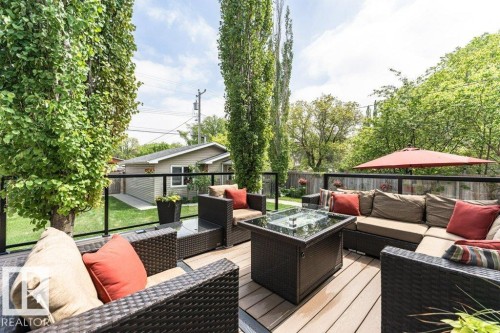 11009 131 Street Nw, Edmonton, AB - Outdoor With Deck Patio Veranda With Exterior