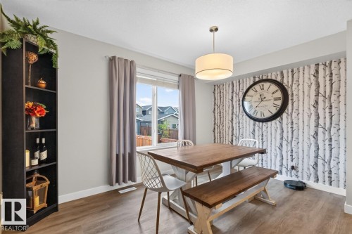 384 Stout Lane, Leduc, AB - Indoor Photo Showing Dining Room