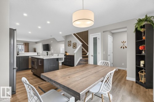 384 Stout Lane, Leduc, AB - Indoor Photo Showing Dining Room