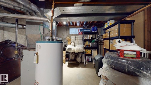 #45 4403 Riverbend Rd Nw, Edmonton, AB - Indoor Photo Showing Basement