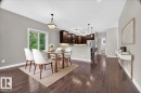 virtually staged - 12126 47 Street Nw, Edmonton, AB  - Indoor Photo Showing Dining Room 