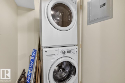 #123 6084 Stanton Dr Sw, Edmonton, AB - Indoor Photo Showing Laundry Room
