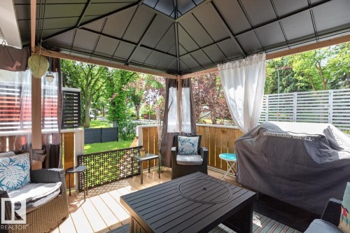 7724 97 Avenue Nw, Edmonton, AB - Outdoor With Deck Patio Veranda With Exterior