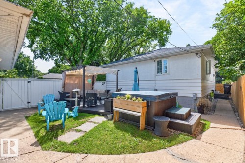 7724 97 Avenue Nw, Edmonton, AB - Outdoor With Deck Patio Veranda With Exterior